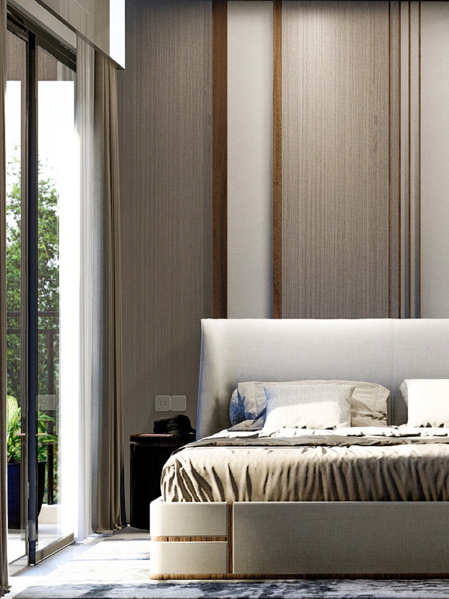 Evergreen apartment interior, artist's impression